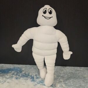 2019 Michelin Man Bibendum Plush 13"‎ Advertising Mascot Stuffed Toy